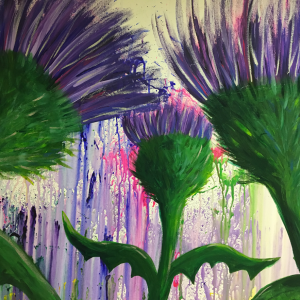 Group Piece- Thistles